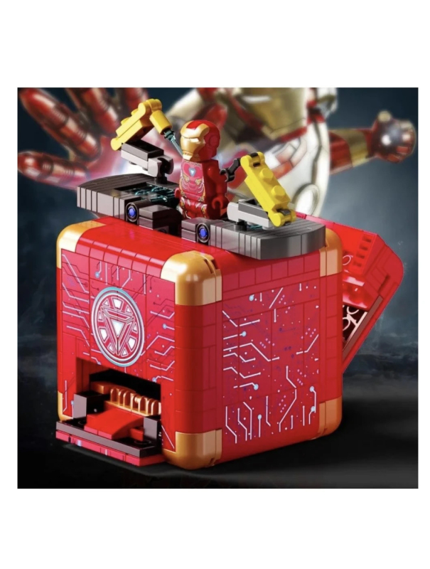 Конструктор LWCK «Стальной Ящик Ниндзя» 2075 / 503 детали