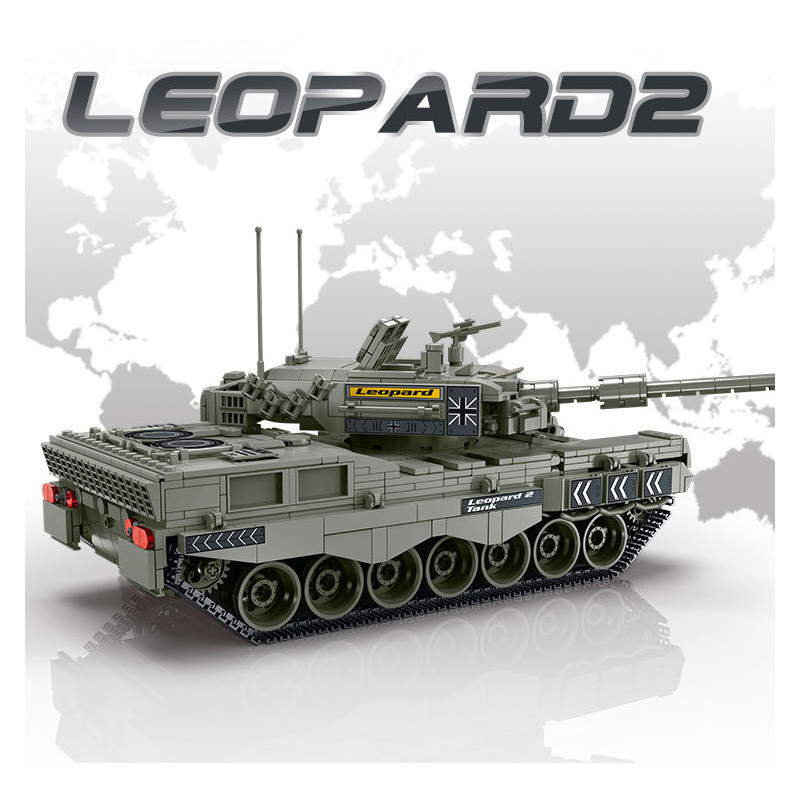Конструктор Mork «Танк Panther» 207003 / 1756 деталей
