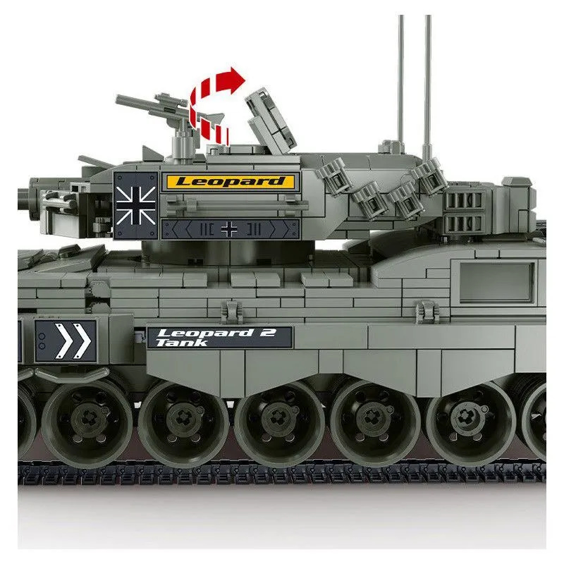 Конструктор Mork «Танк Panther» 207003 / 1756 деталей