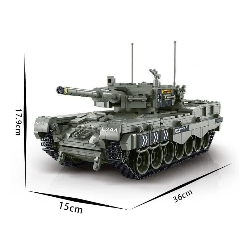 Конструктор Mork «Танк Panther» 207003 / 1756 деталей