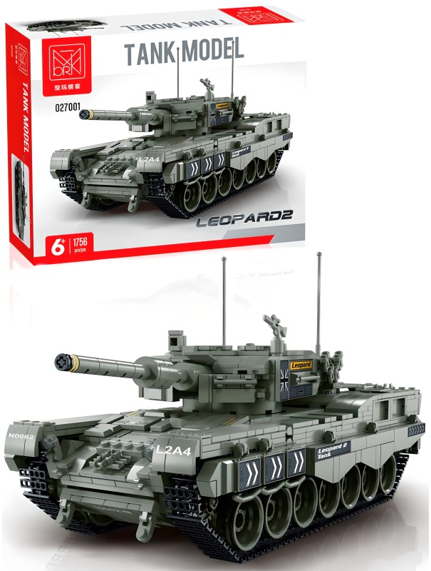 Конструктор Mork «Танк Panther» 207003 / 1756 деталей
