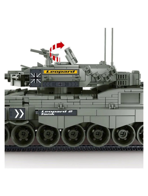 Конструктор Mork «Танк Panther» 207003 / 1756 деталей