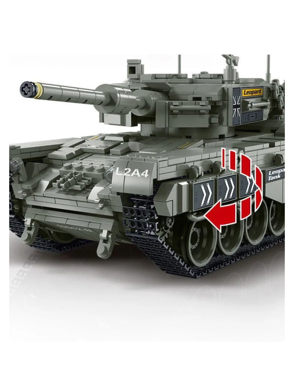 Конструктор Mork «Танк Panther» 207003 / 1756 деталей