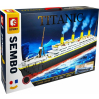 Конструктор Sembo Block «Круизный лайнер Титаник» 601187 / 1333 детали