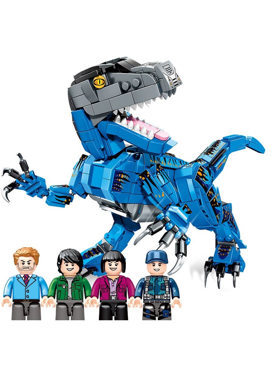 Конструктор Sembo «Динозавр: Велоцираптор» 205021 / 908 деталей