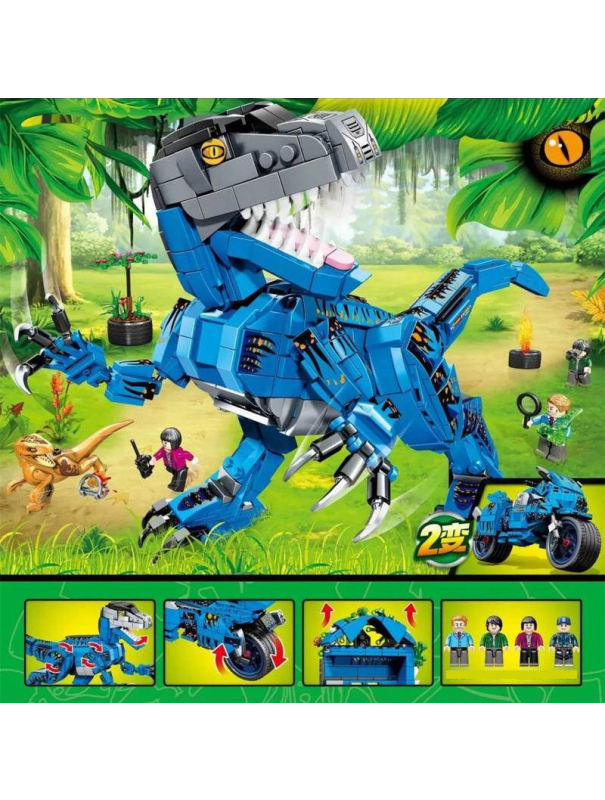 Конструктор Sembo «Динозавр: Велоцираптор» 205021 / 908 деталей