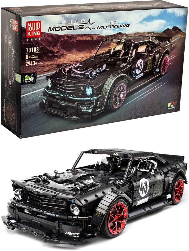 Конструктор Mould King «Ford Mustang Hoonicorn V2» 13108 / 2943 детали