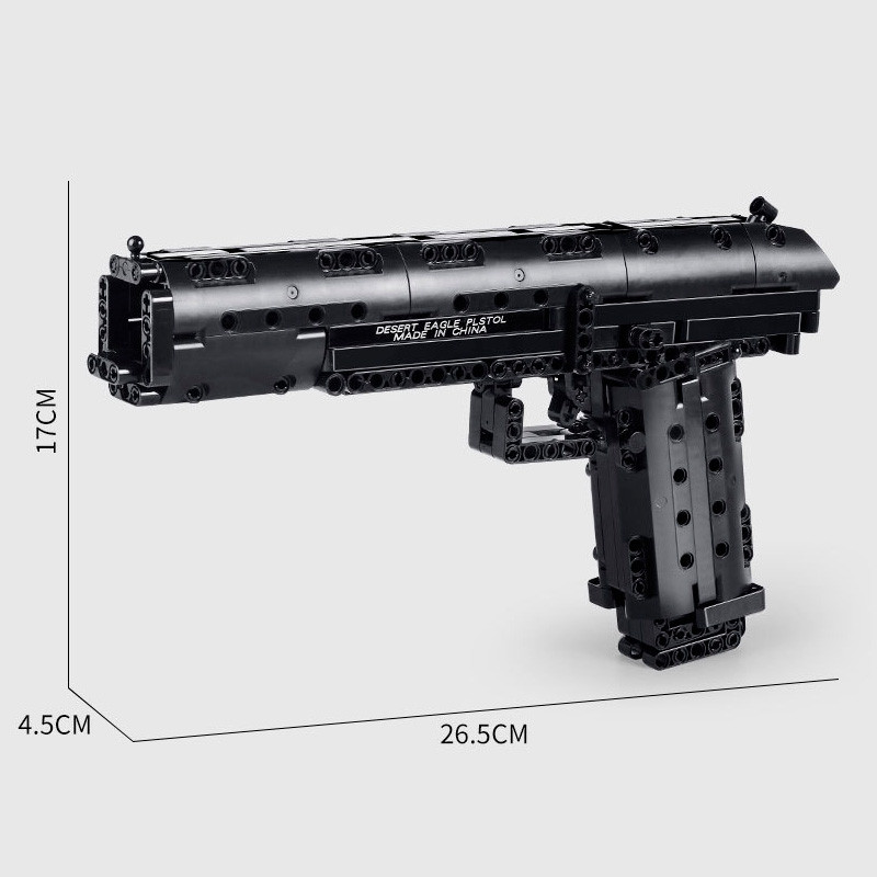 Конструктор Mould King «Пистолет Desert Eagle с пульками» 14004 / 563 детали