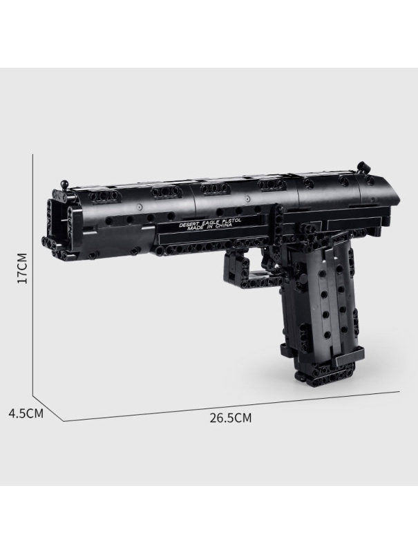 Конструктор Mould King «Пистолет Desert Eagle с пульками» 14004 / 563 детали