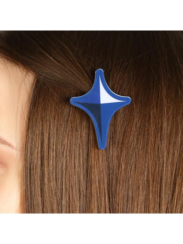 Заколка для волос «Сюрикен», аниме, 3,7 х 3,7 х 1 см