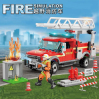 Конструктор BBlock «Пожарная машина для бездорожья» XJ-829E / 426 детали
