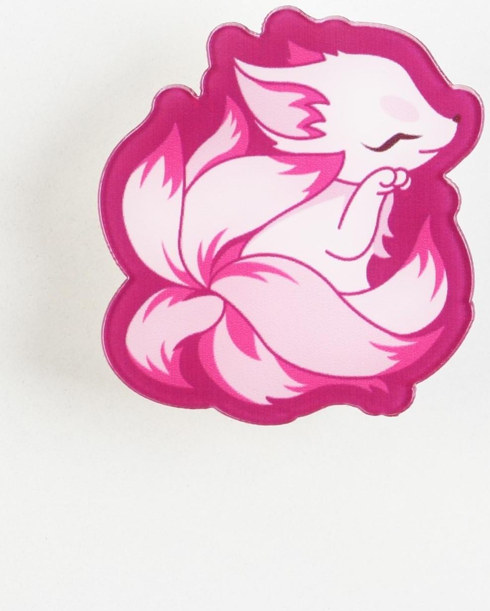 Заколка для волос «Чиби лис», аниме, 3,4 х 3,7 х 1 см