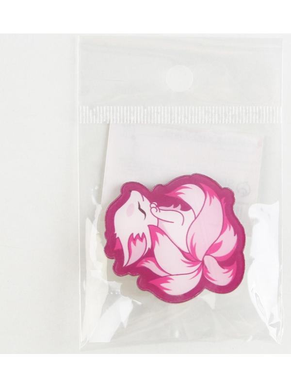 Заколка для волос «Чиби лис», аниме, 3,4 х 3,7 х 1 см