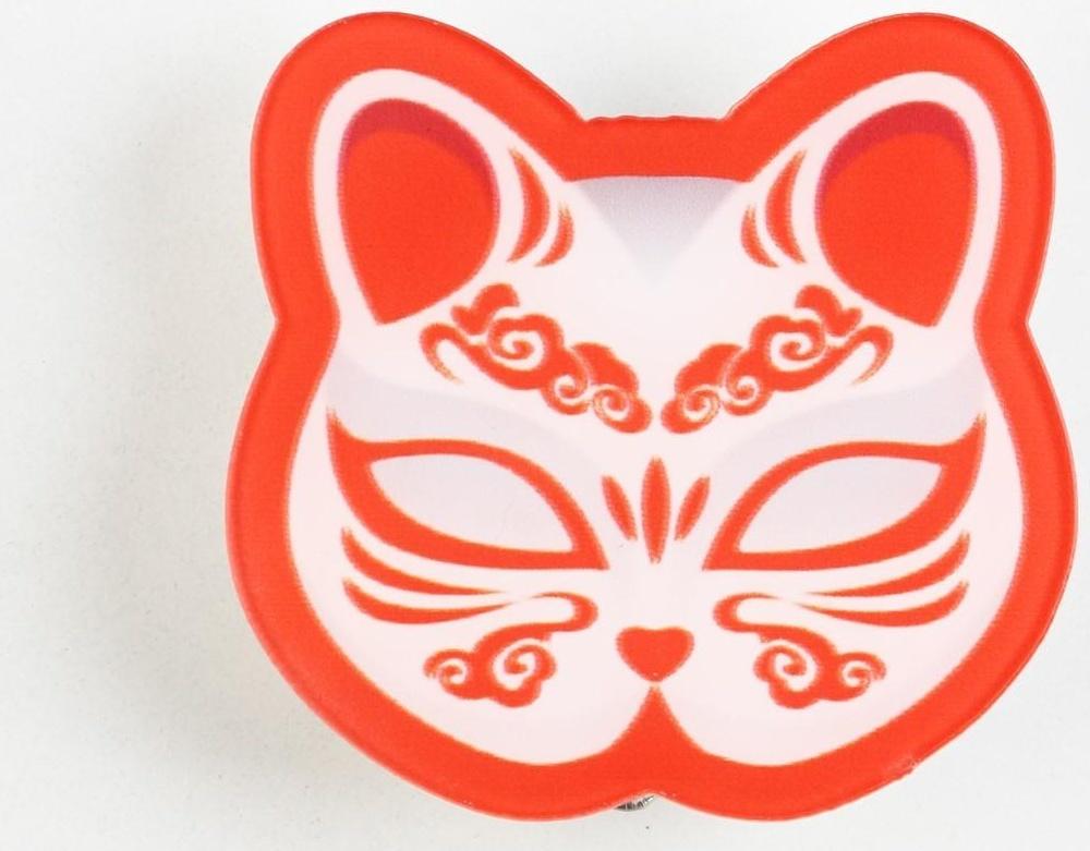 Заколка для волос «Маска»,аниме, 3,7 х 3,5 х 1 см