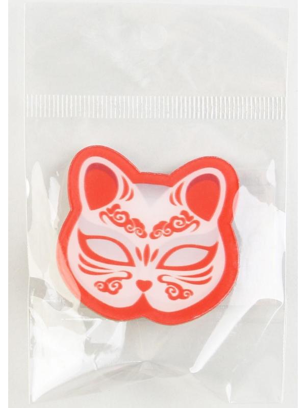 Заколка для волос «Маска»,аниме, 3,7 х 3,5 х 1 см