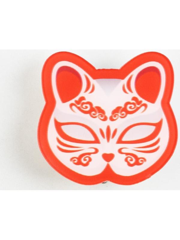 Заколка для волос «Маска»,аниме, 3,7 х 3,5 х 1 см