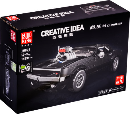 Конструктор Mould King «Dodge Charger» 10028 / 1439 деталей