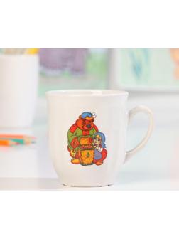 Кружка детская «Девочка и медведь», 250 мл, керамика