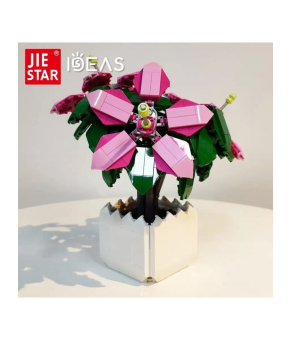 Конструктор Jie Star «Цветок Азалия» 92363 / 698 деталей