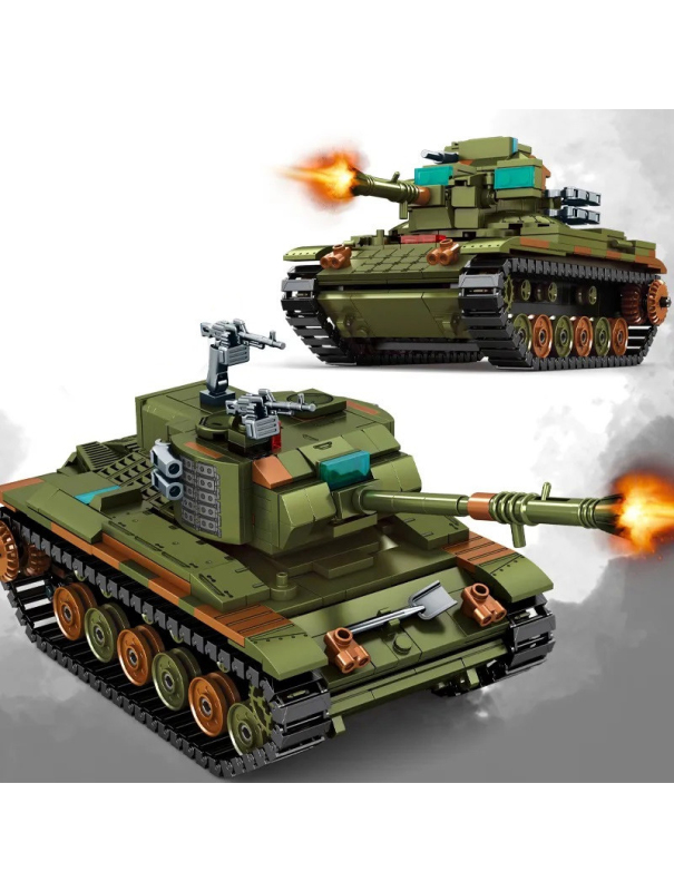 Конструктор Sembo Block «Основной боевой танк M60A2 Starship» 207007 / 701 деталь