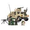 Конструктор Sembo Block «Бронированный внедорожник Hummer M1114» 207121 / 497 деталей