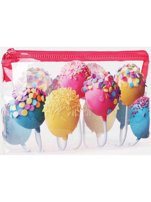 Косметичка-пенал на молнии, цвет разноцветный