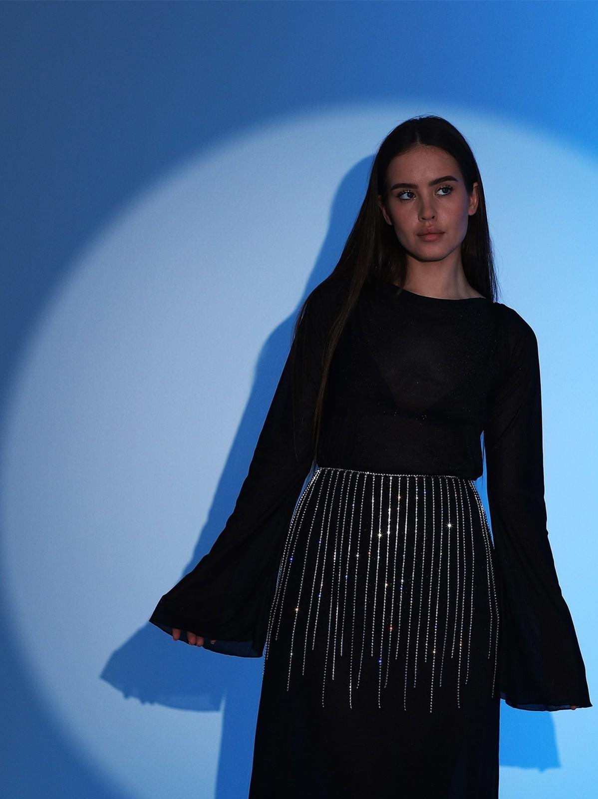 Карнавальный аксессуар «Юбка» стразы