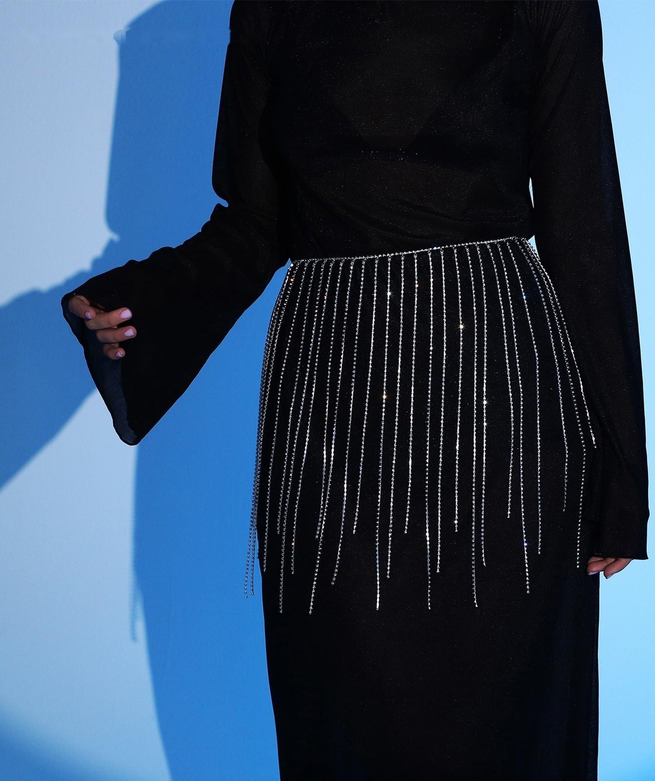 Карнавальный аксессуар «Юбка» стразы