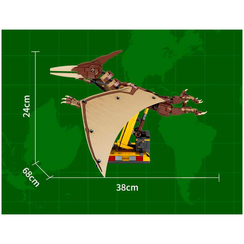 Конструктор MJI «Мир Юрского Периода: Птерозавр» 13006 / 769 деталей