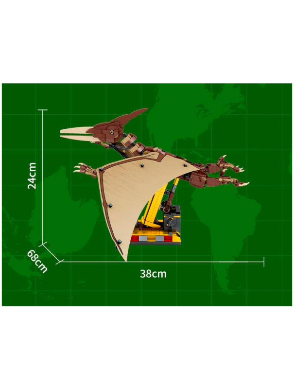 Конструктор MJI «Мир Юрского Периода: Птерозавр» 13006 / 769 деталей