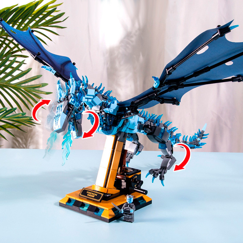 Конструктор MJ «Игра престолов: дракон Визерион» 13005 / 1186 деталей