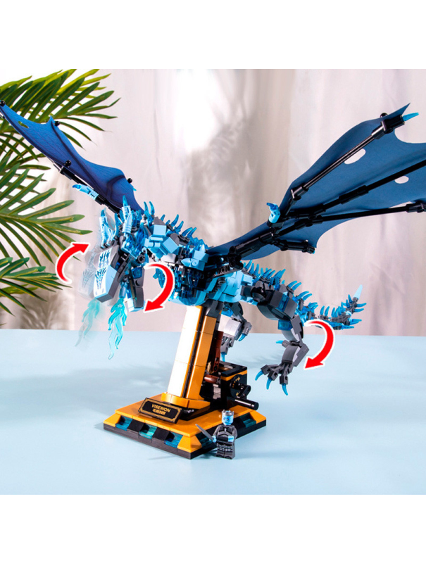 Конструктор MJ «Игра престолов: дракон Визерион» 13005 / 1186 деталей