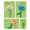 Конструктор Loz «Цветы: Нежный букет» 1671 / 680 деталей