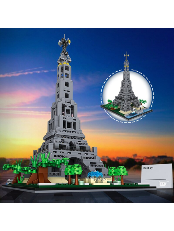 Конструктор Loz «Архитектура: Эйфелева башня» 1929 / 797 деталей