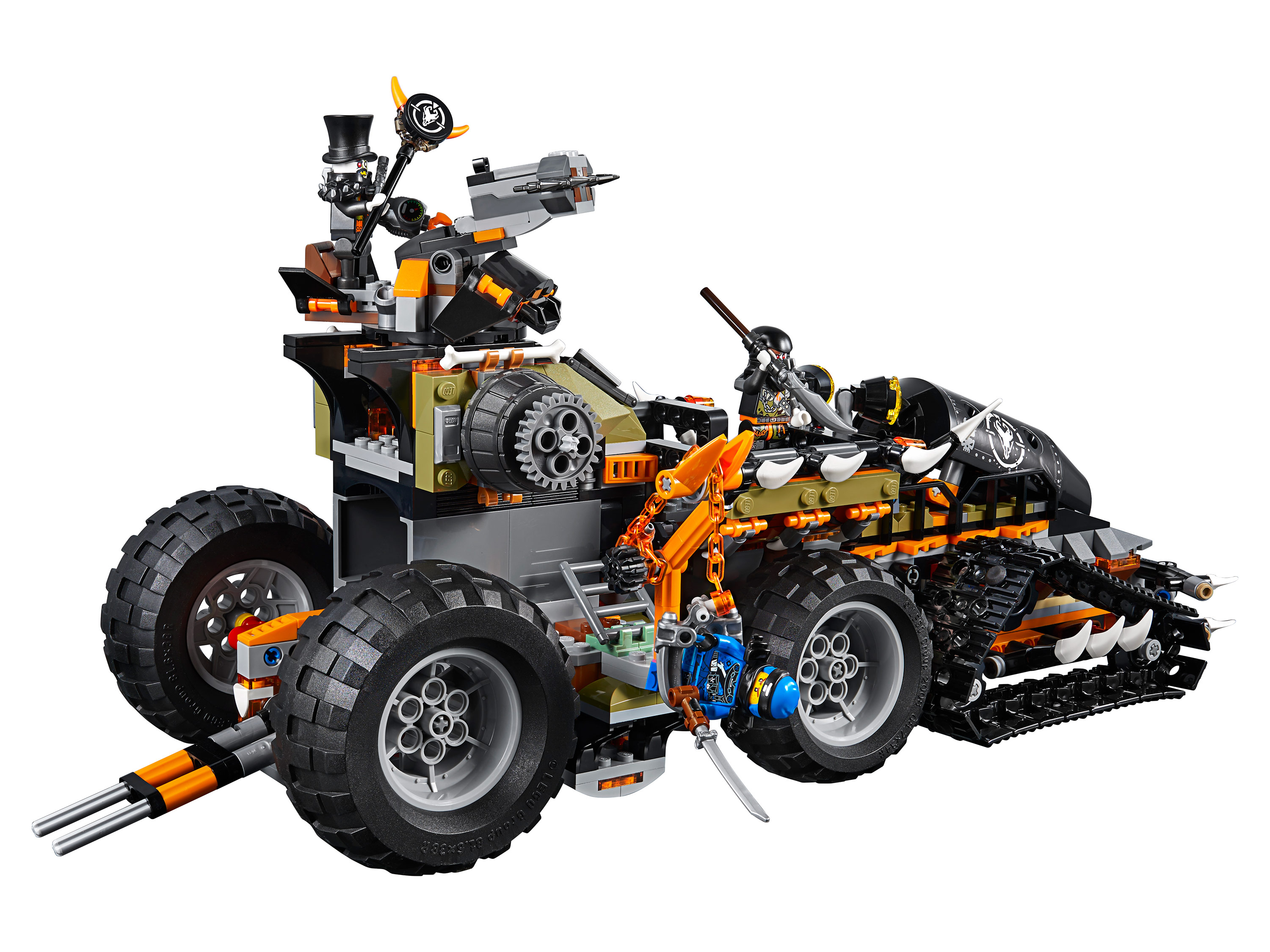 Конструктор «Стремительный странник» T2117 (НиндзяГо 70654) / 1320 деталей