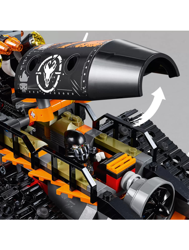 Конструктор «Стремительный странник» T2117 (НиндзяГо 70654) / 1320 деталей