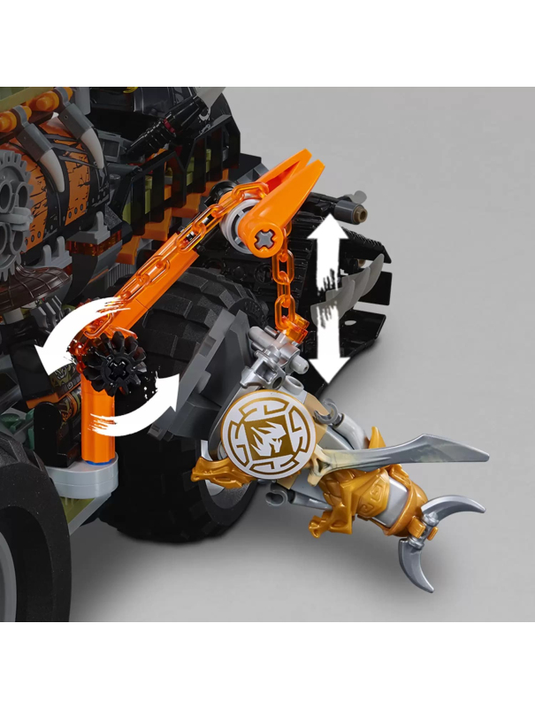 Конструктор «Стремительный странник» T2117 (НиндзяГо 70654) / 1320 деталей