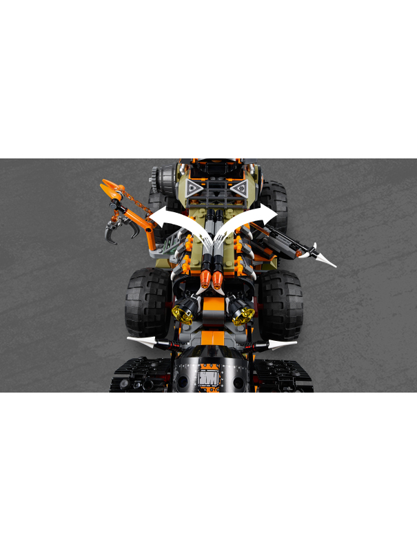 Конструктор «Стремительный странник» T2117 (НиндзяГо 70654) / 1320 деталей