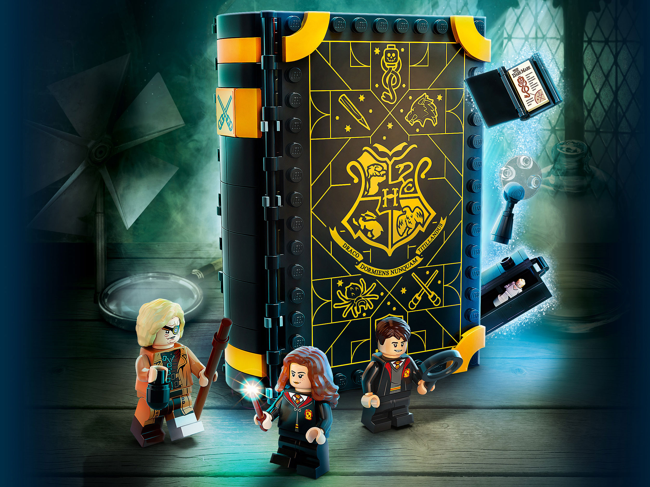 Конструктор Lepin «Учёба в Хогвартсе: Урок защиты» 87086 (Harry Potter 76397) / 256 деталей