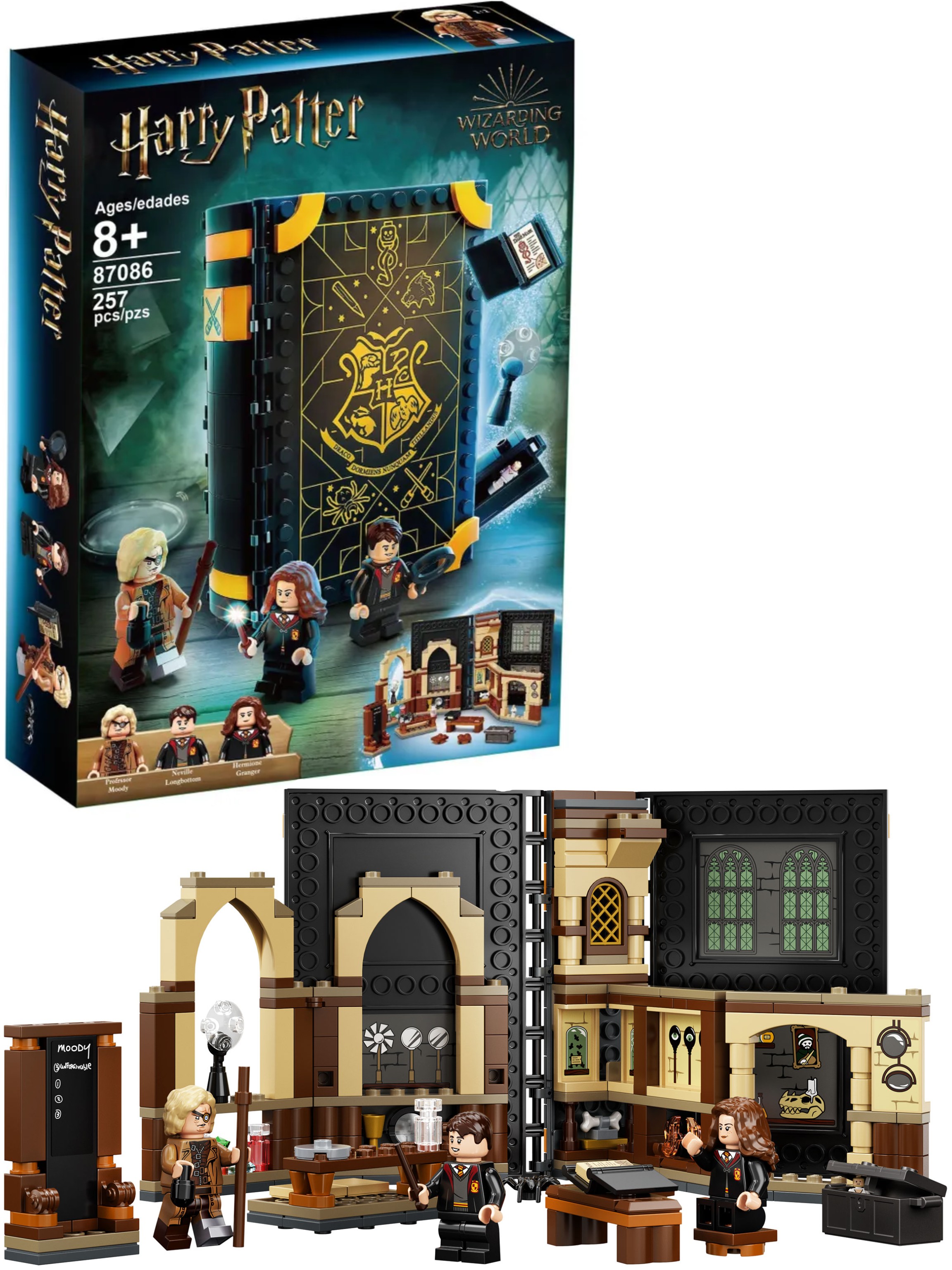 Конструктор Lepin «Учёба в Хогвартсе: Урок защиты» 87086 (Harry Potter 76397) / 256 деталей