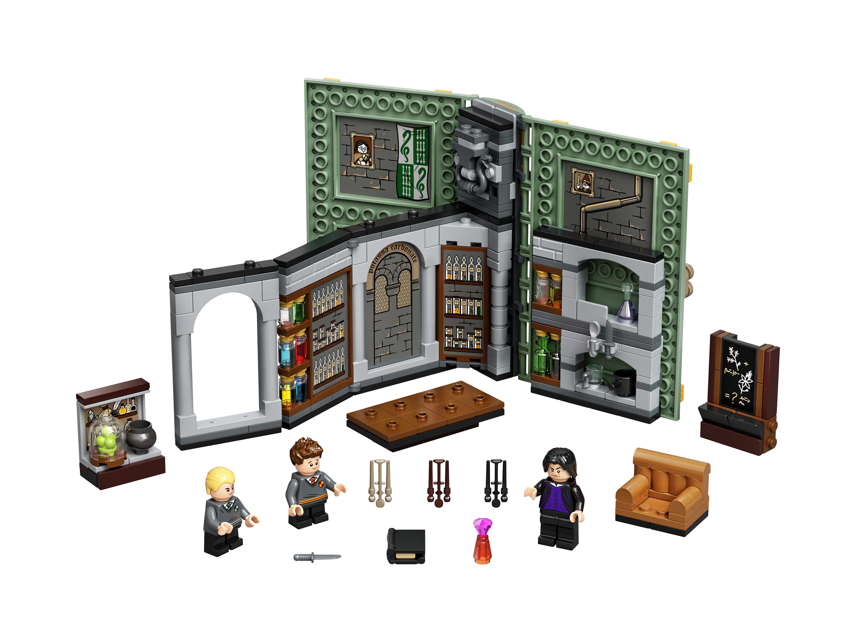 Конструктор Lepin «Учёба в Хогвартсе: Урок зельеварения» 87081 (Harry Potter 76383) / 271 деталь