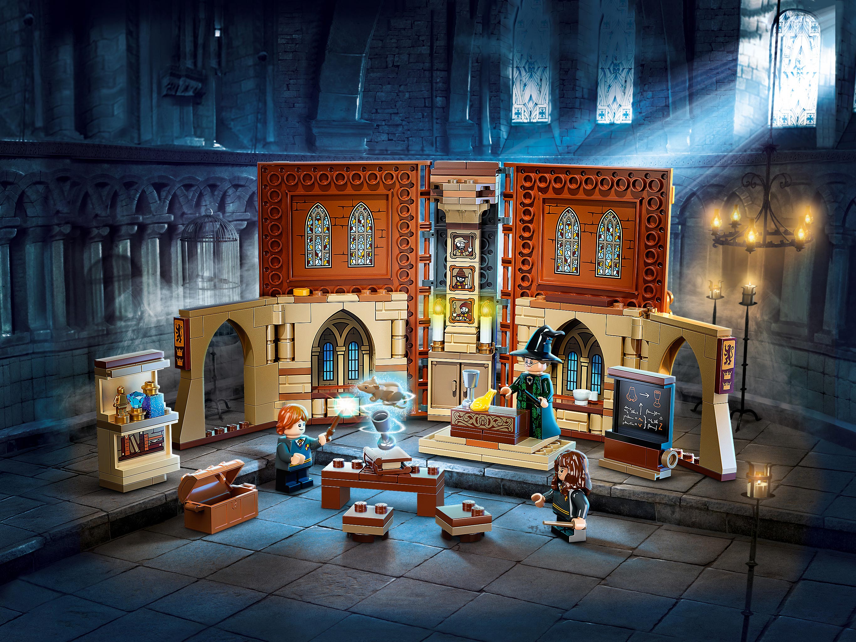 Конструктор Lepin «Учёба в Хогвартсе: Урок трансфигурации» 87080 (Harry Potter 76382 ) / 241 деталь