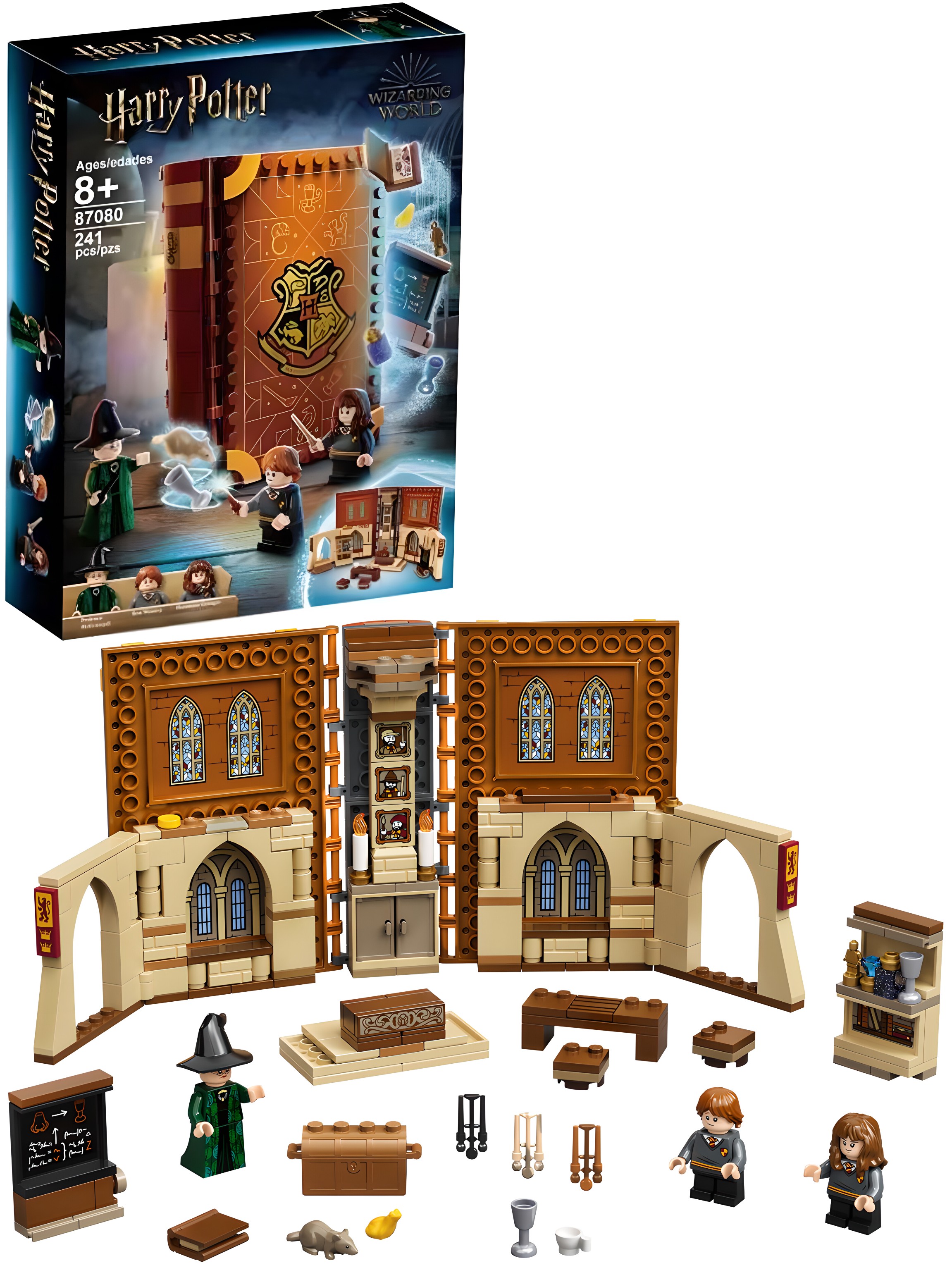 Конструктор Lepin «Учёба в Хогвартсе: Урок трансфигурации» 87080 (Harry Potter 76382 ) / 241 деталь