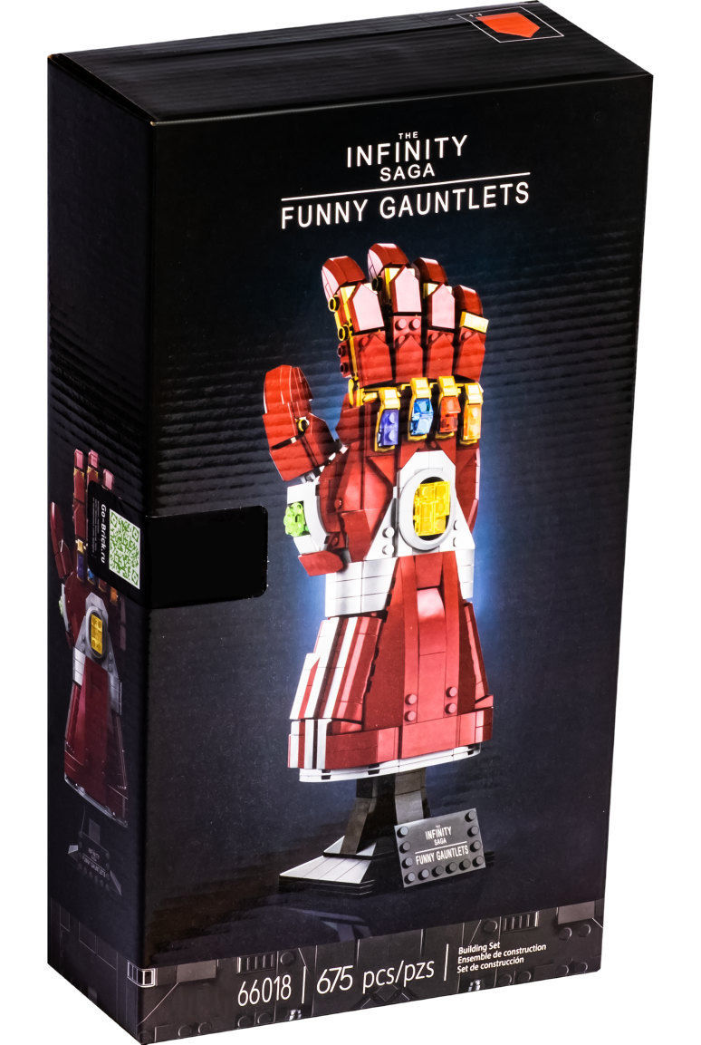 Конструктор «Нано-перчатка» 66018 (Super Heroes 76223) / 675 деталей
