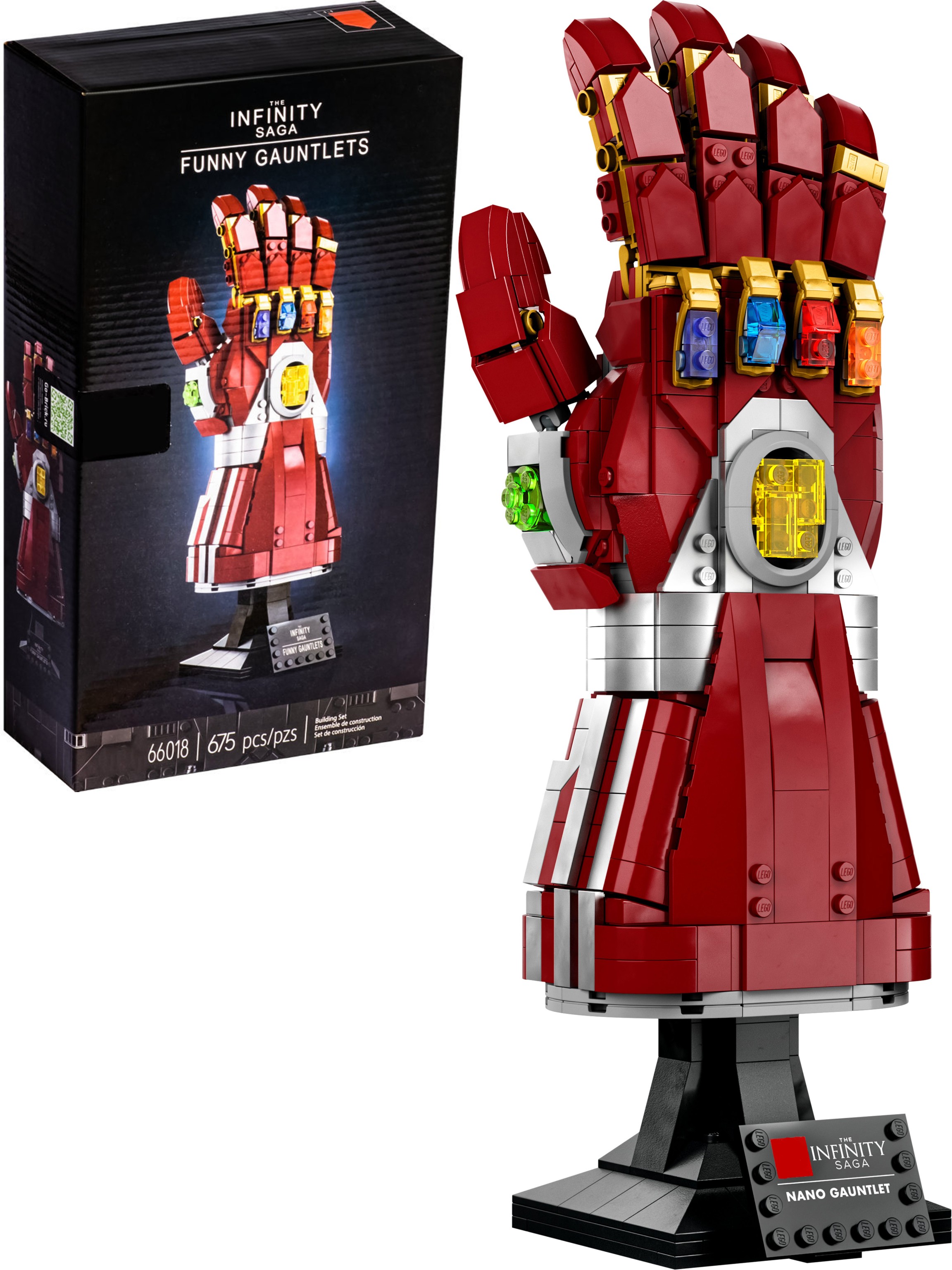 Конструктор «Нано-перчатка» 66018 (Super Heroes 76223) / 675 деталей