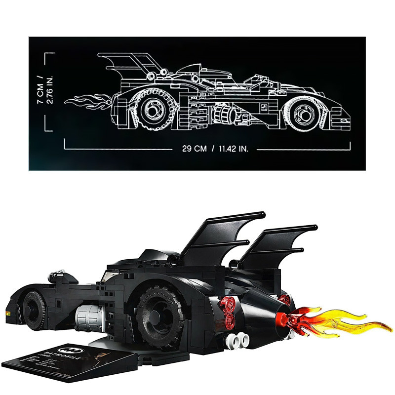 Конструктор «Бэтмобиль 1989 г.» 8228 (Super Heroes 40433) / 366 деталей