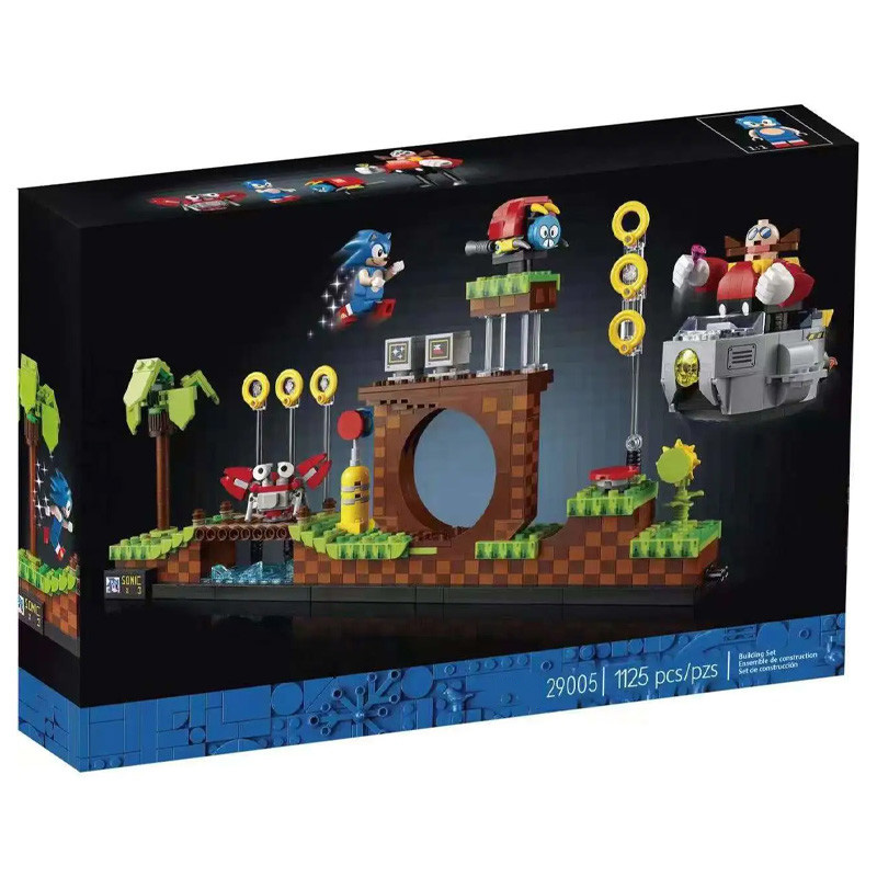 Конструктор «Супер Соник - зона Грин Хилл» 29005 (Ideas 21331) / 1125 деталей