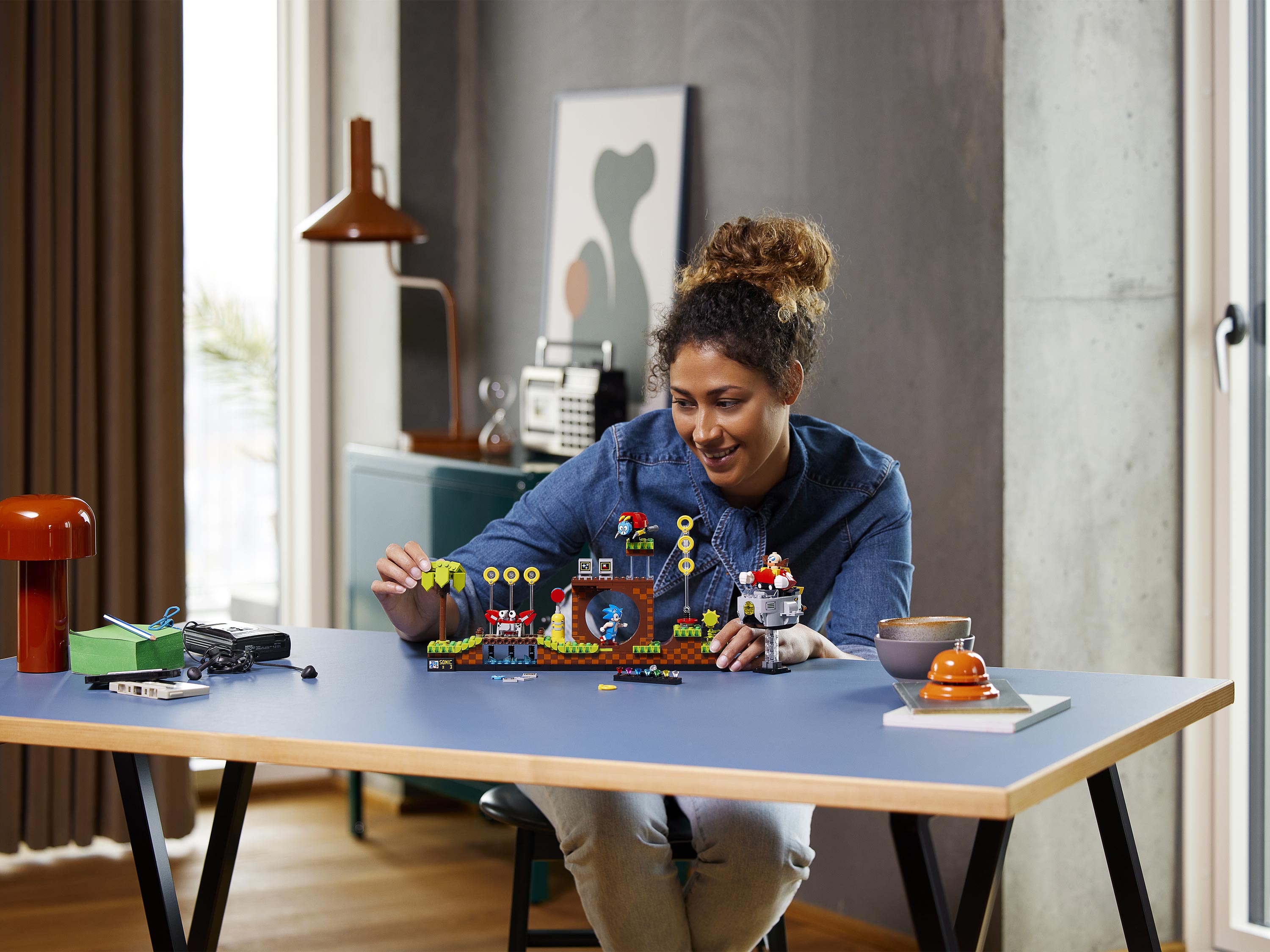 Конструктор «Супер Соник - зона Грин Хилл» 29005 (Ideas 21331) / 1125 деталей