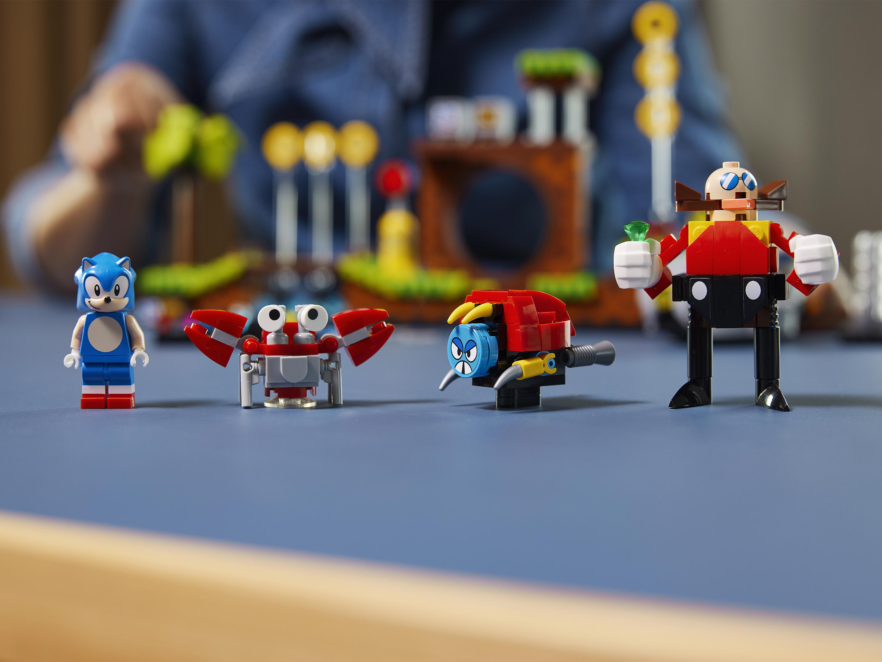 Конструктор «Супер Соник - зона Грин Хилл» 29005 (Ideas 21331) / 1125 деталей