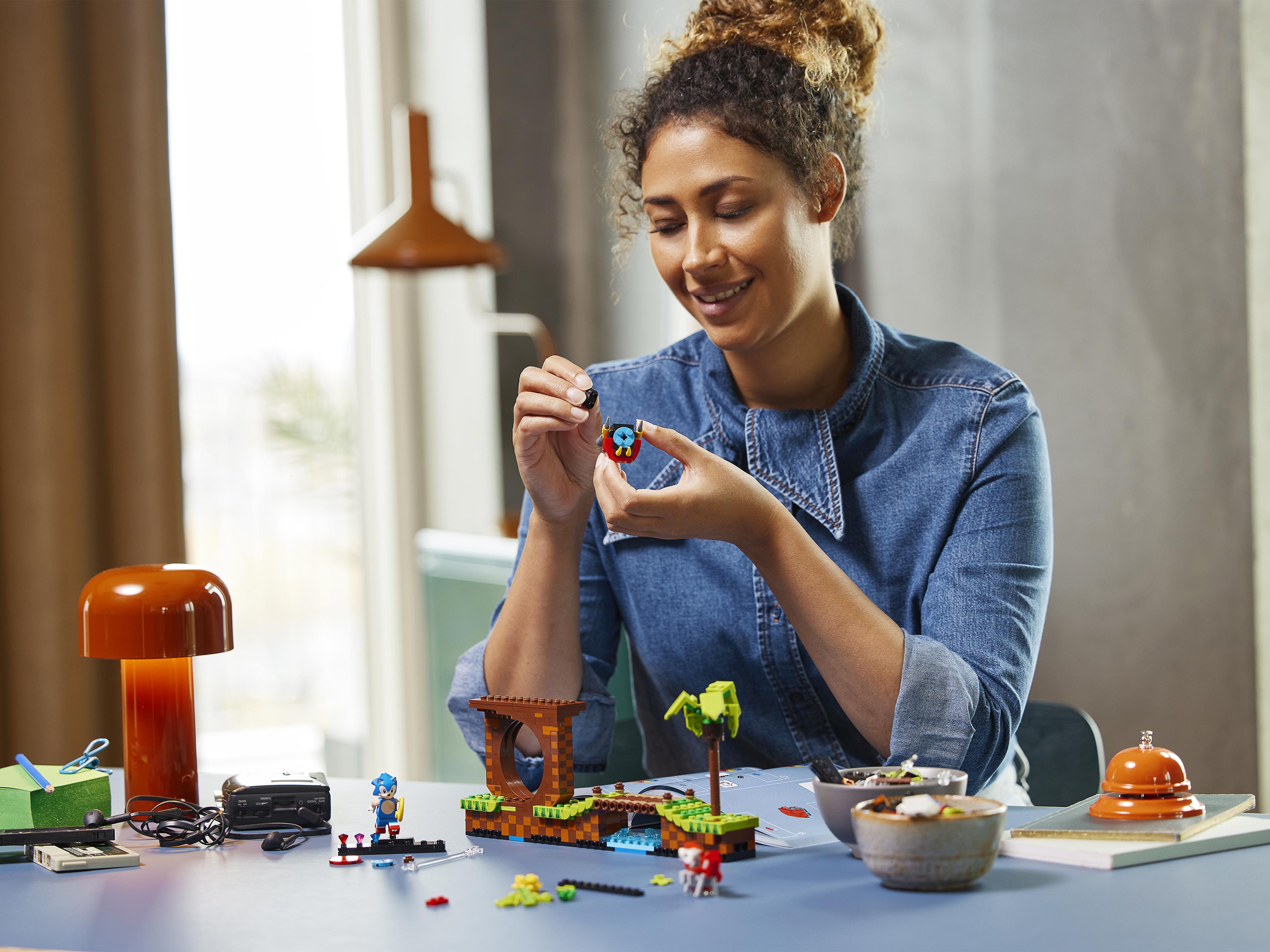 Конструктор «Супер Соник - зона Грин Хилл» 29005 (Ideas 21331) / 1125 деталей